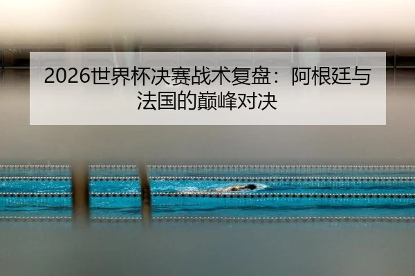 2026世界杯决赛战术复盘：阿根廷与法国的巅峰对决